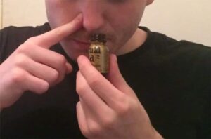 Image utilisation du poppers